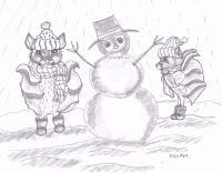 Snow bats